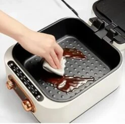 10 In 1 Electric Grill With Cooking Pot, Multifunctional Cooker(10 In 1 Electric Grill With Cooking Pot Multifunctional Cooker) -Best Household Items product name 8016825