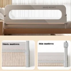 Bed Rails For Toddlers,Infant Bed Rail Guard,Baby Swing Down Bed Rail Guard,Kids' Bed Rails & Rail Guards,(Bed Rails For Toddlers Infant Bed Rail Guard Baby Swing Down Bed Rail Guard Kids Bed Rails Rail Guards) -Best Household Items product name 8081636