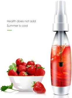 Portable Soda Maker With Handle (Includes Extra 10 Capsules)(Carbonated Soda Sparkling Water Maker) -Best Household Items product name 8128559