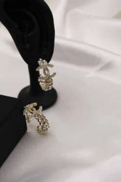 CH - CC Logo Crystal Earrings(Ch Cc Logo Crystal Earrings 1)