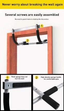 Multifunctional Door Pull-Up Bar(Door Trainer) -Best Household Items product name 8219623