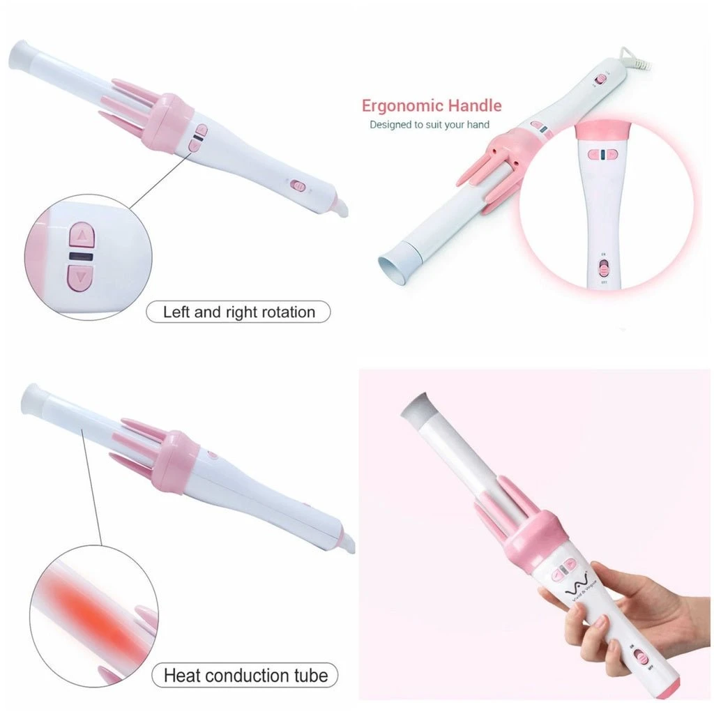 Vivid & Vogue ProfessionalCeramic Hair Curler(Vivid Vogue Professional Ceramic Hair Curler) 4 Vivid & Vogue ProfessionalCeramic Hair Curler(Vivid Vogue Professional Ceramic Hair Curler) - Image 2