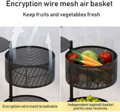 360° Layered Shelf Storage Rack(360 Layered Shelf Storage Rack) -Best Household Items product name 8473195