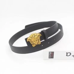 Medusa Classic Leather Belt By Versace(Medusa Classic Leather Belt By Versace)