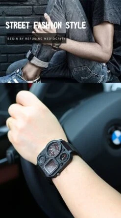 CROSS-COUNTRY OUTDOOR COMPASS WATCH(Cross Country Outdoor Compass Watch) -Best Household Items product name 8720223