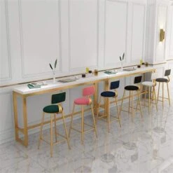 Luxury Golden Bar High Chair Stool(Luxury Golden Bar High Chair Stool) -Best Household Items product name 8730279