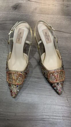 V Buckle High Heeled Crystal Sandals(High Heeled Crystal Sandals For Women) -Best Household Items product name 8818815