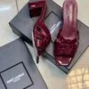 YSL Patent Leather Semi Heels(Ysl Patent Leather Semi Heels)