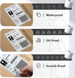 Barcode Label Thermal Stickers(Thermal Barcode Label Stickers) -Best Household Items product name 8931524