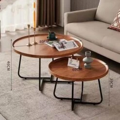 Minimalist Round Coffee Table Set(Minimalist Round Coffee Table Set) -Best Household Items product name 8963806