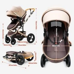 Baby Carriage Stroller(Baby Carriage Stroller Grey) -Best Household Items product name 9015247