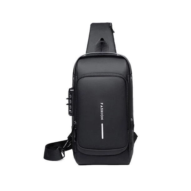 Sling Bag | Portable Chest Crossbody Anti-Theft Bag With Charging Port In UAE(Anti Theft Chest Sling Cross Body Bag) 4 Sling Bag | Portable Chest Crossbody Anti-Theft Bag With Charging Port In UAE(Anti Theft Chest Sling Cross Body Bag) - Image 2