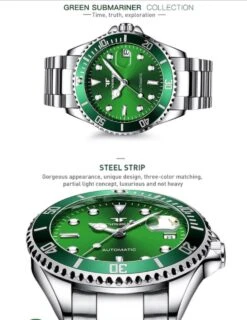 Full Automatic Self-Wind Wrist Watch 2025(Automatic Chronograph Business Luxury Waterproof Luminous Date Year Calendar Watch For Men) -Best Household Items product name 9089063