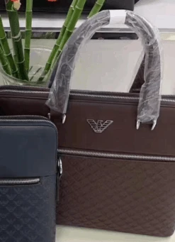 Leather Laptop Bag By Giorgio Armani(Leather Laptop Bag By Giorgio Armani) -Best Household Items product name 9091514