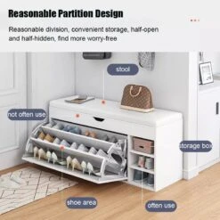 Large Capacity Shoes Cabinet With Stool(Large Capacity Shoe Cabinet With Stool) 21 Large Capacity Shoes Cabinet With Stool(Large Capacity Shoe Cabinet With Stool) -Best Household Items product name 9204720