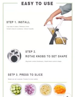 Multifaction Vegetable Slicer(Multifaction Vegetable Slicer) -Best Household Items product name 9242912