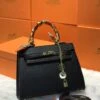 𝐇 Sellier Gold Hardware Bag In Epsom Leather 25cm(𝐇 Kelly Sellier Gold Hardware Bag In Epsom Leather 25cm)