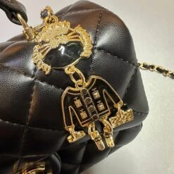 CH Quilted Flap Bag With Handle 21cm(Ch Quilted Flap Bag With Handle 21cm) -Best Household Items product name 9290149