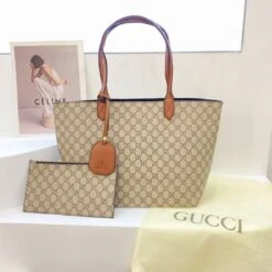 GUCI Ophidia Tote Bag With Pouch(Guci Ophidia Tote Bag With Pouch)