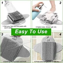 Shower Foot Scrubber Cleaner(Shower Brush For Foot Cleaning) -Best Household Items product name 9450523