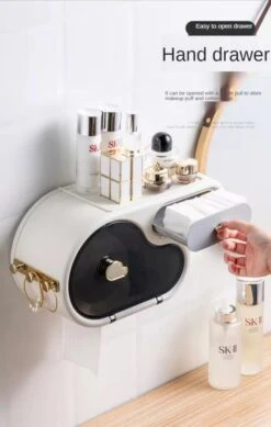 Wall Mount Toilet Roll PaperOrganizer(Wall Mount Toilet Roll Paper Organizer) -Best Household Items product name 9480305