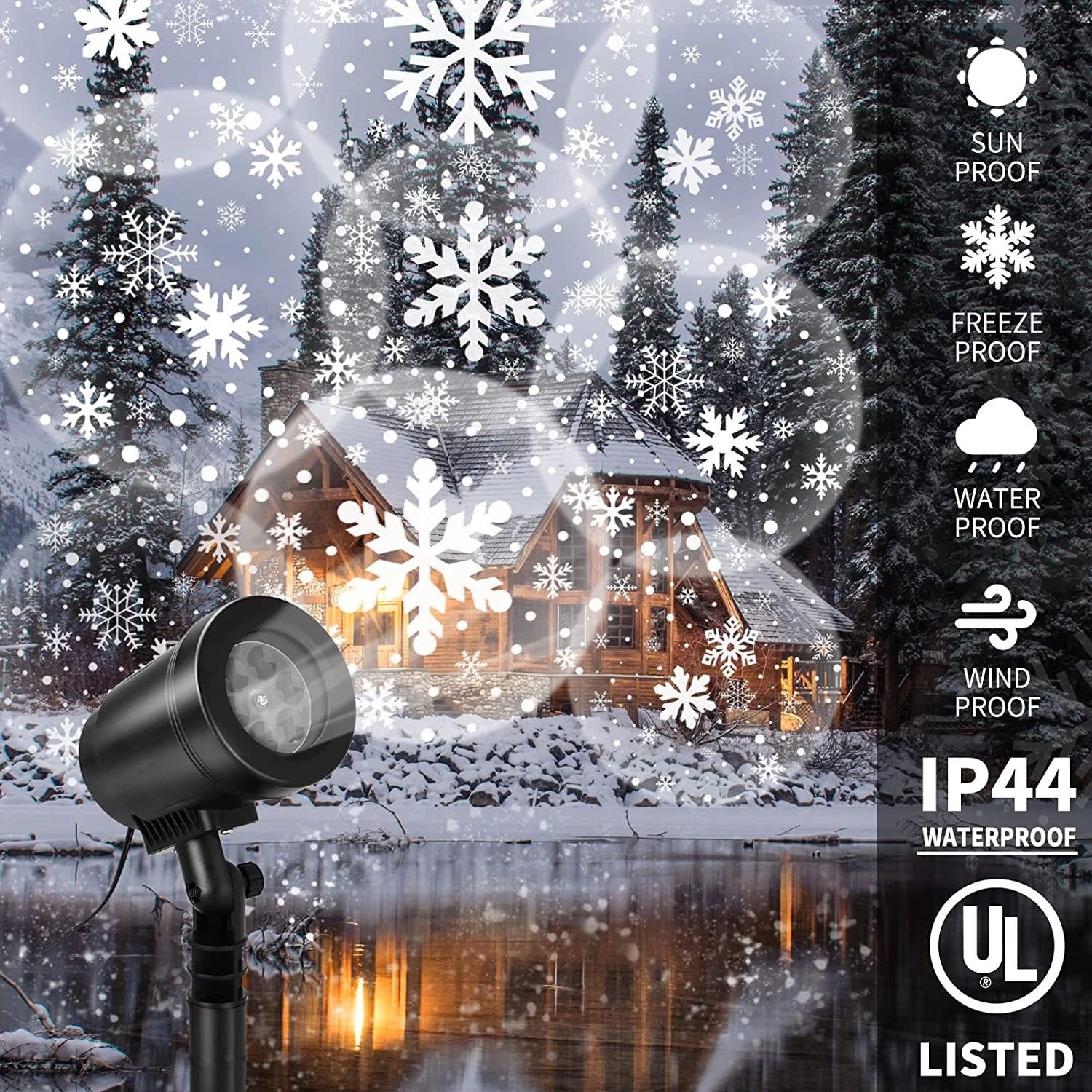 Outdoor Projector Lights | 12 Pattern Outdoor Lights In Dubai & UAE(Outdoor Projector Lights) 4 Outdoor Projector Lights | 12 Pattern Outdoor Lights In Dubai & UAE(Outdoor Projector Lights) - Image 2