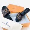 𝐋𝐕 Lock It Mules Flat Slippers In Monogram Canvas For Women(𝐋𝐕 Lock It Mules Flat Slippers In Monogram Canvas For Women) -Best Household Items product name 9489441
