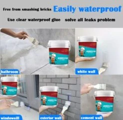 Waterproof Sealant Glue (Transparent)(Waterproof Sealant Glue Transparent) -Best Household Items product name 9640116
