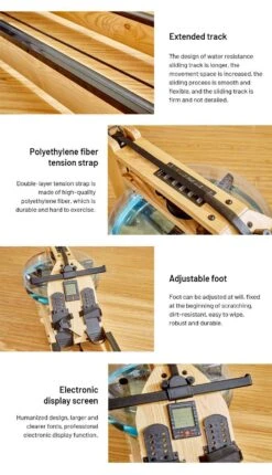 Rowing Machine | Water Rowing Exercise Machine For Indoor Use(Water Rowing Machine) -Best Household Items product name 9642892