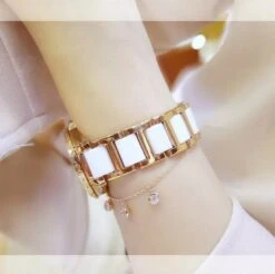 Rhinestone Watch Women Gold Watch(Luxury Rhinestone Watch Women Gold Watch) -Best Household Items product name 9709788