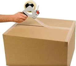 Clear Packing Tape, Strong Heavy Duty Packaging Tape For Sealing Parcel Boxes, Moving Boxes Houses, Large Postal Bags, Office Supplies (Pack Of 6)(Clear Packing Tape) -Best Household Items product name 9729667