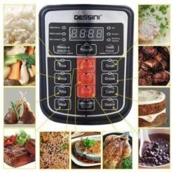 Electric Pressure Cooker With Multifunctions(Dessini Multifunction Electric Pressure Cooker) -Best Household Items product name 9740699