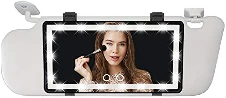 Car Visor Vanity Mirror With Led Lights(Car Visor Vanity Mirror With Led Lights) 5 Car Visor Vanity Mirror With Led Lights(Car Visor Vanity Mirror With Led Lights) - Image 3
