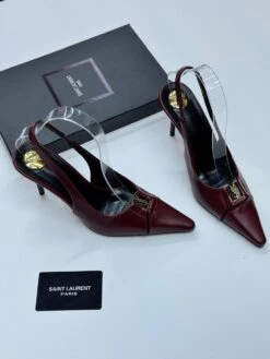 Babylone Breteuil Slingback Pumps By YSL(Babylone Breteuil Slingback Pumps By Ysl)